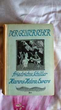 Stara książka niemiecka "Der Geisterseher"