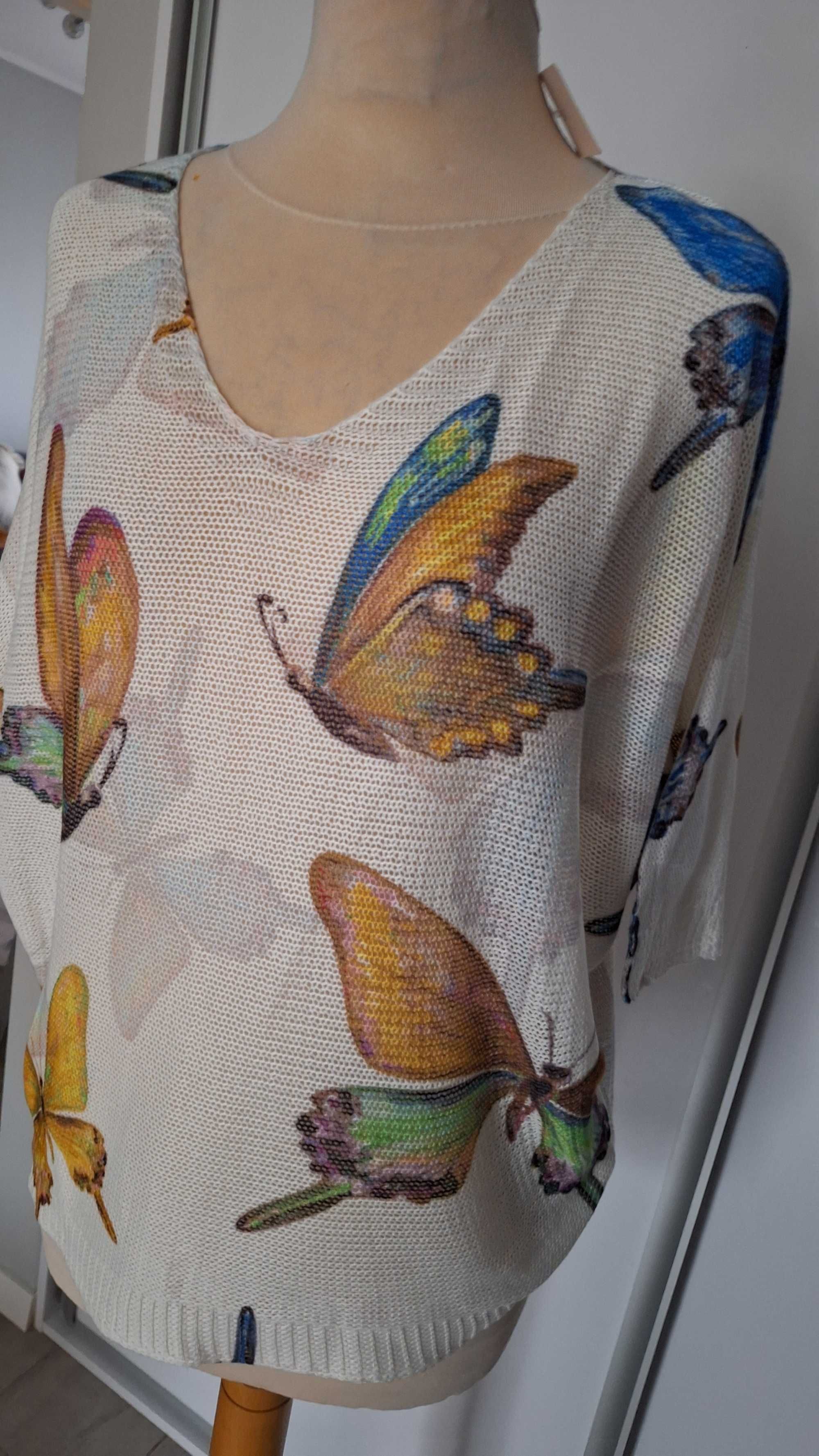 bluzka sweterkowa w roz48/50/ nowa