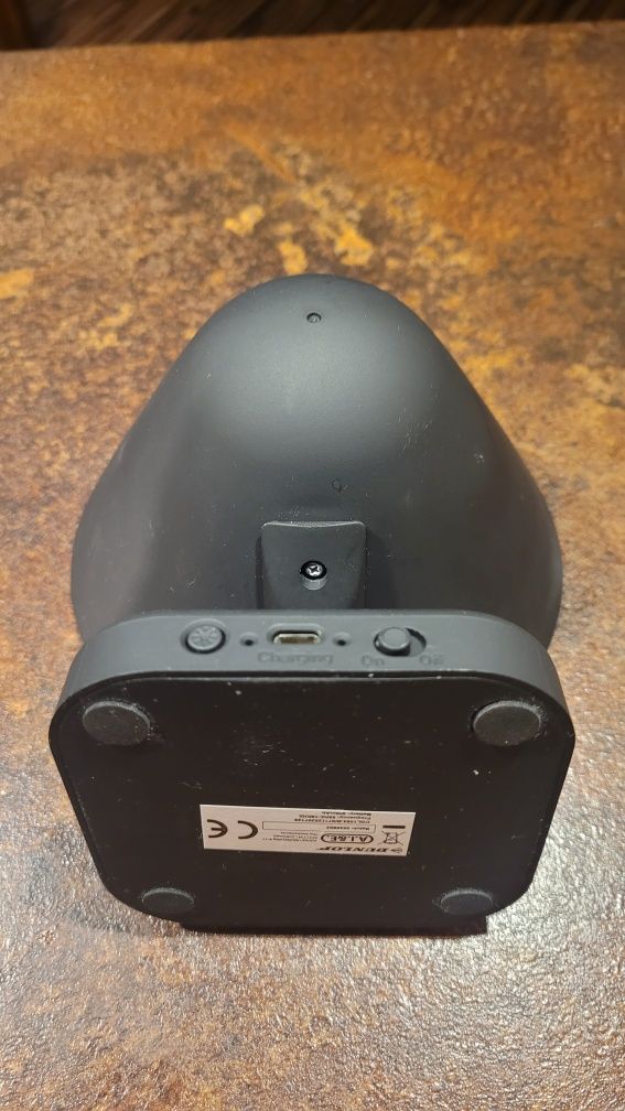 Głośnik Dunlop Bluetooth przenośny czarny z oświetleniem LED