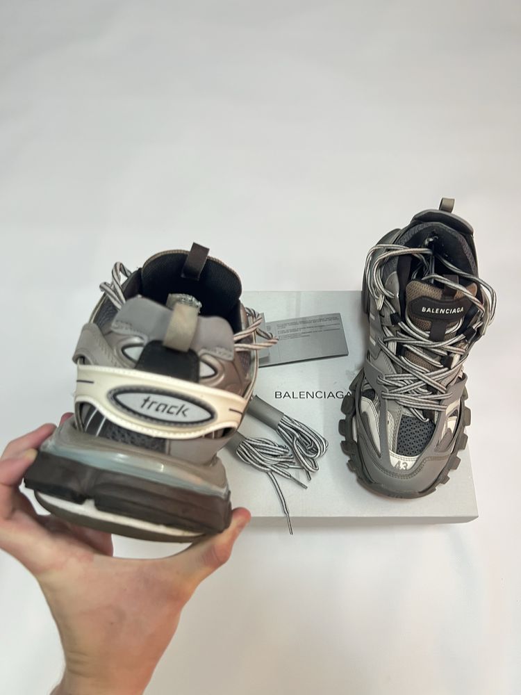 Кроссовки кросівки Balenciaga Track grey white opium archive 43s
