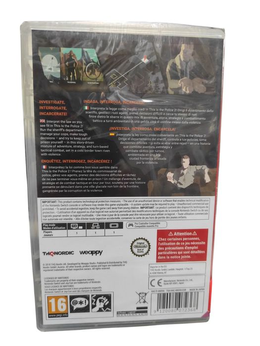 Na Lewara Gra Nintendo Switch This Is The Police