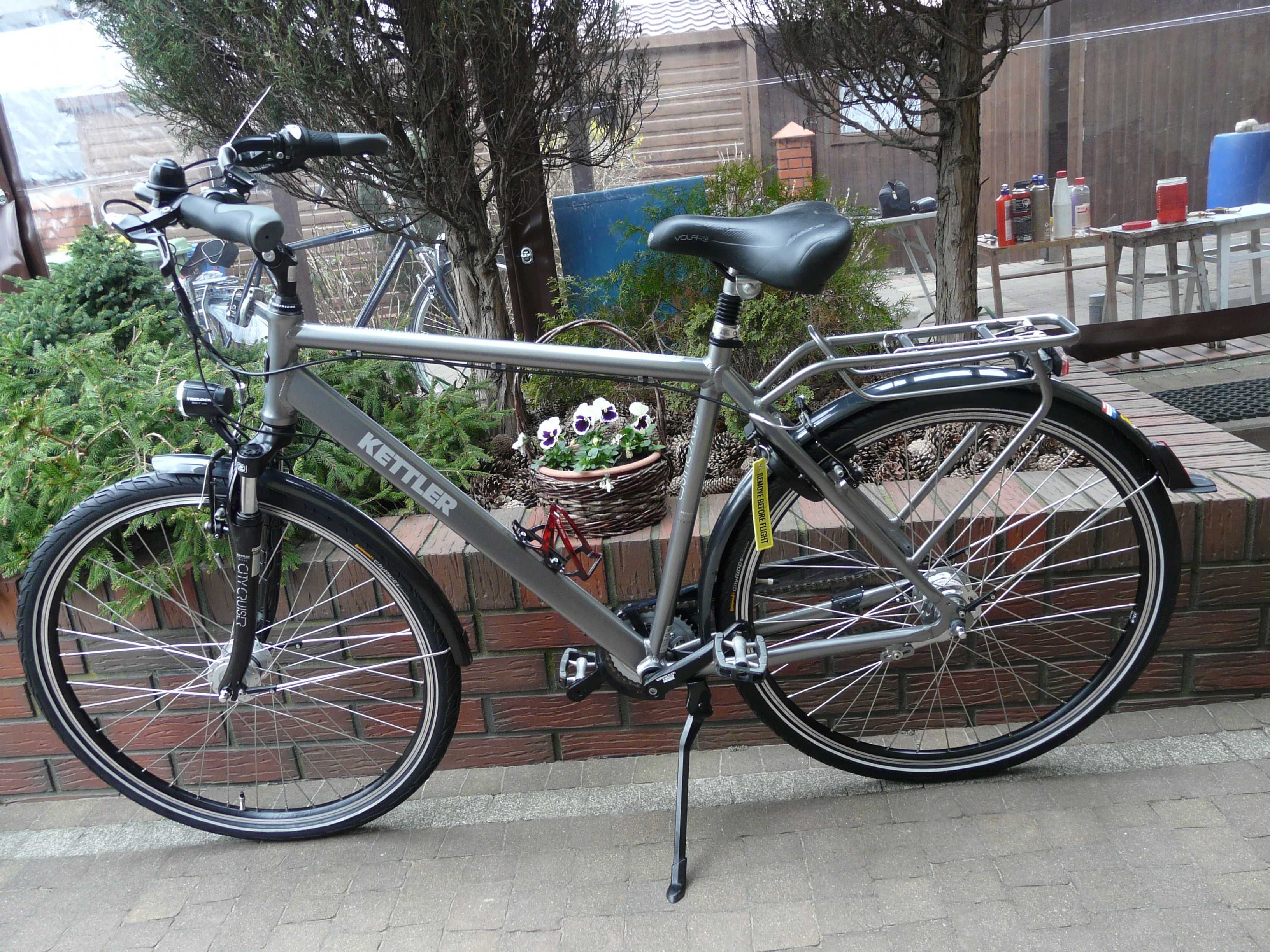 Rower miejski KETTLER City Cruser Comfort 28"/55 nożny,sprawny Germany