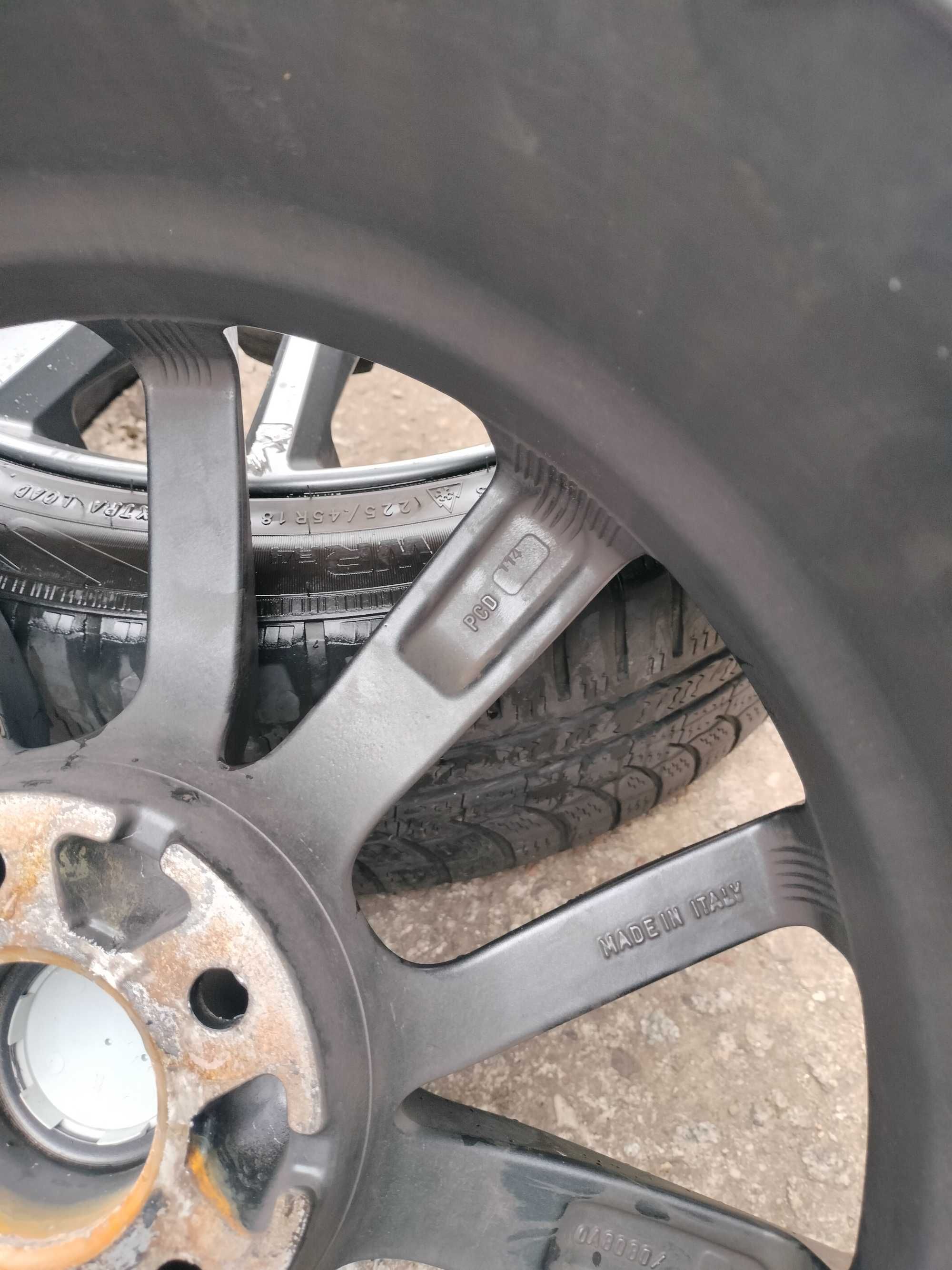 koła MAK 18 cali 5x114 Toyota Kia Honda i inne 225/45 r18 ZIMA