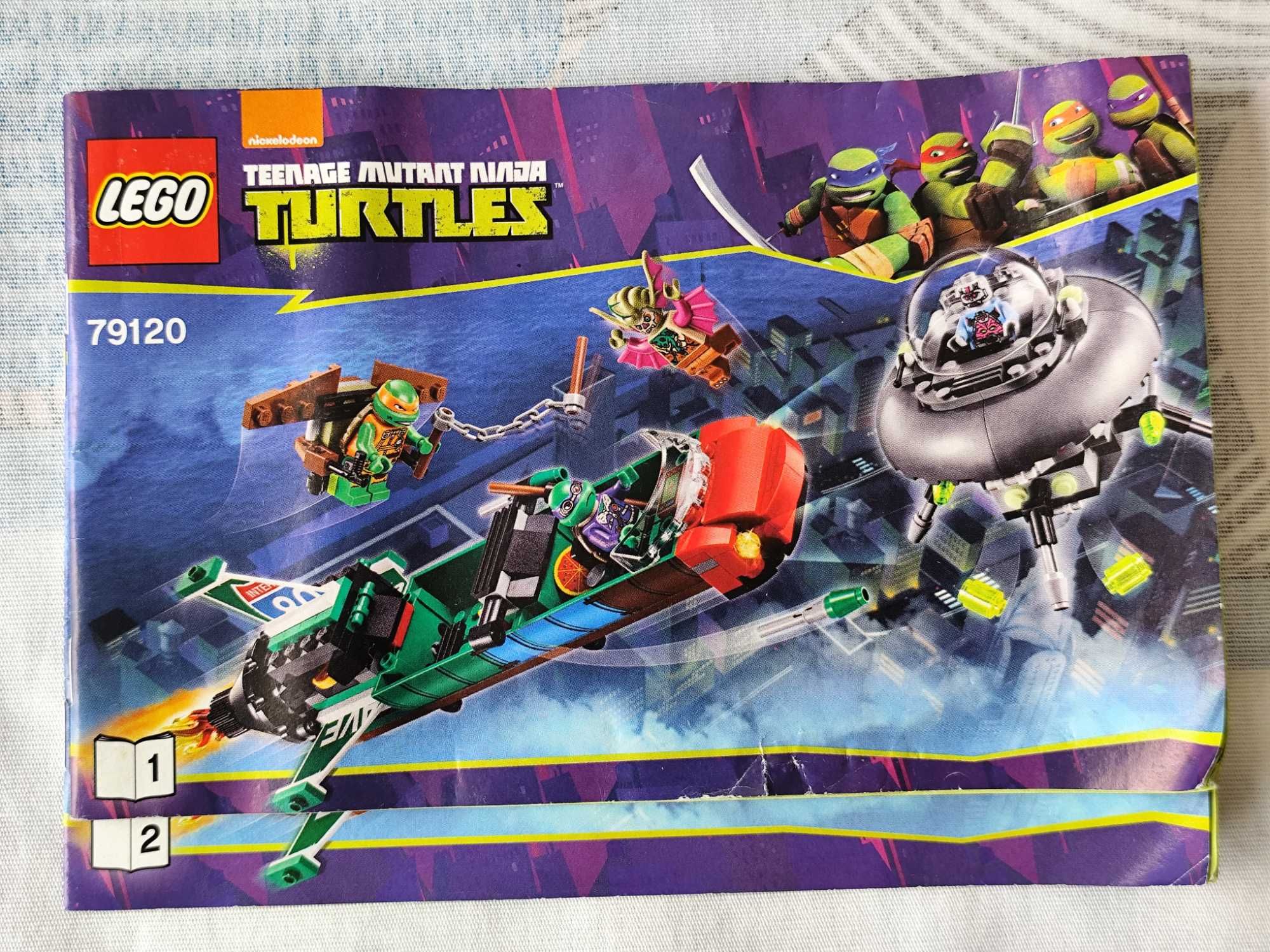 79115 e 79120 LEGO Teenage Mutant Ninja Turtles