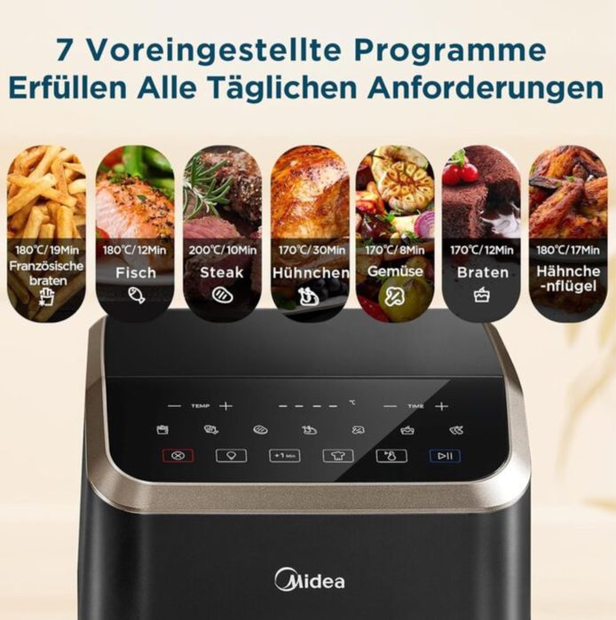 Аерогриль Midea 5л,11л