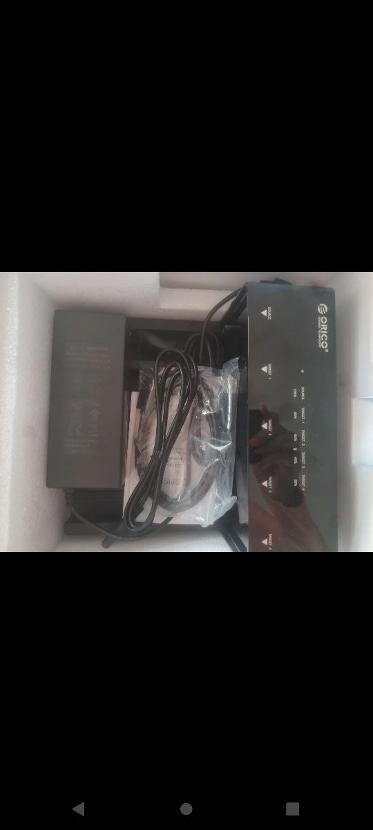 Stacja dokująca 5 kieszeni orico HDD SSD