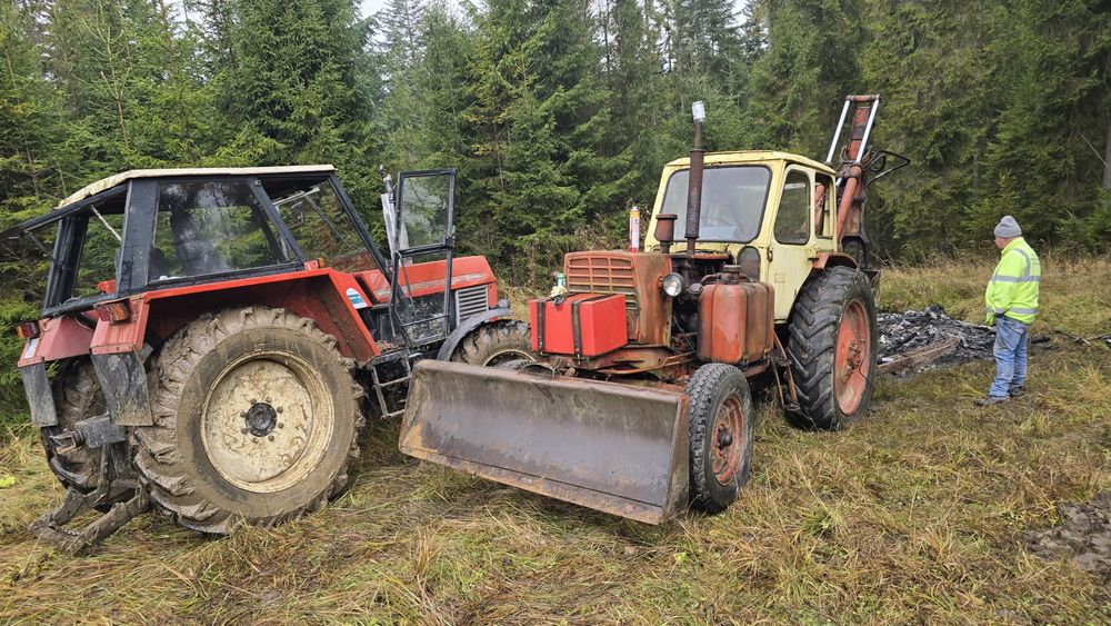 Sprzedam MTZ bialoruske koparko spycharka na chodzie