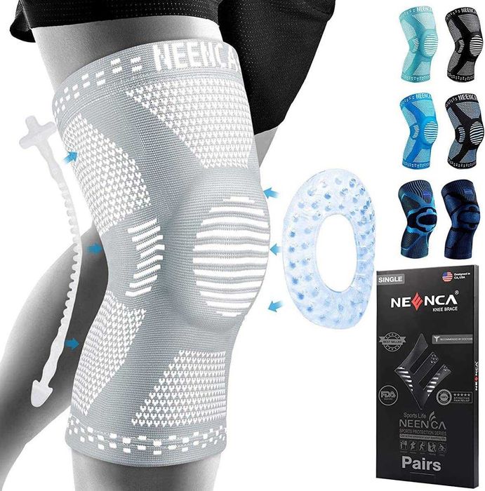 Nowa opaska na kolano / orteza / stabilizator NEENCA !R-M! 5244!