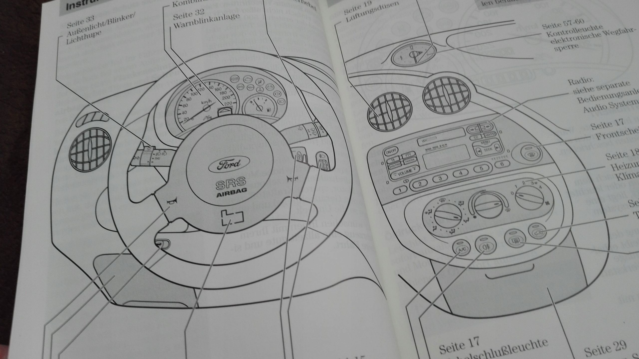 Ford Ka Instrukcja Obslugi Ksiazka 2002