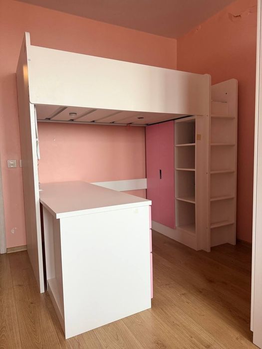 Багатофункціональне ліжко+стіл+шкаф IKEA