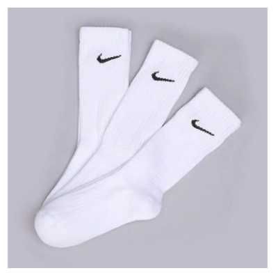 1 пара Бавовна Білі Високі чоловічі Шкарпетки Nike / найк