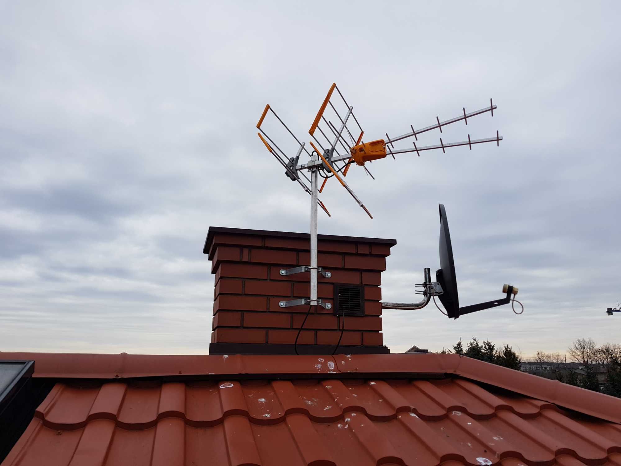 MONTAŻ, ustawianie, instalacja anten satelitarnych, DVB-T, LTE i GSM