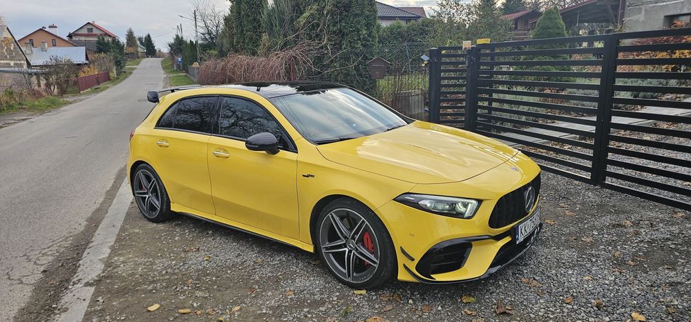 Mercedes-Benz Klasa A Mercedes A45 S Amg Idealny stan Polski Salon
