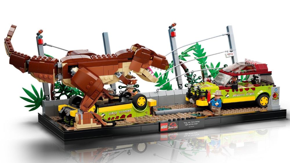 Lego 76956 Tyranozaur na wolności