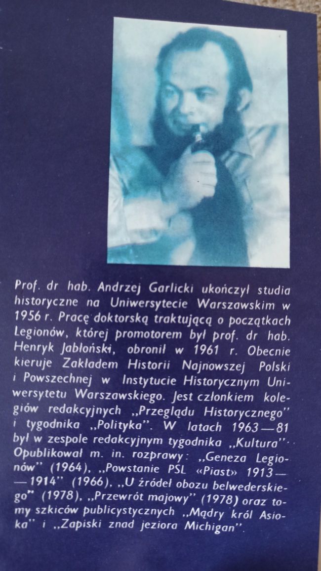 Andrzej Garlicki - 3 książki przewrót majowy