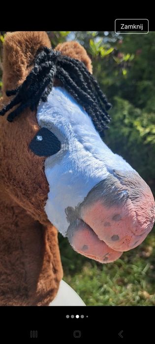 Hobby horse Teddy Bear a4 + GRATIS