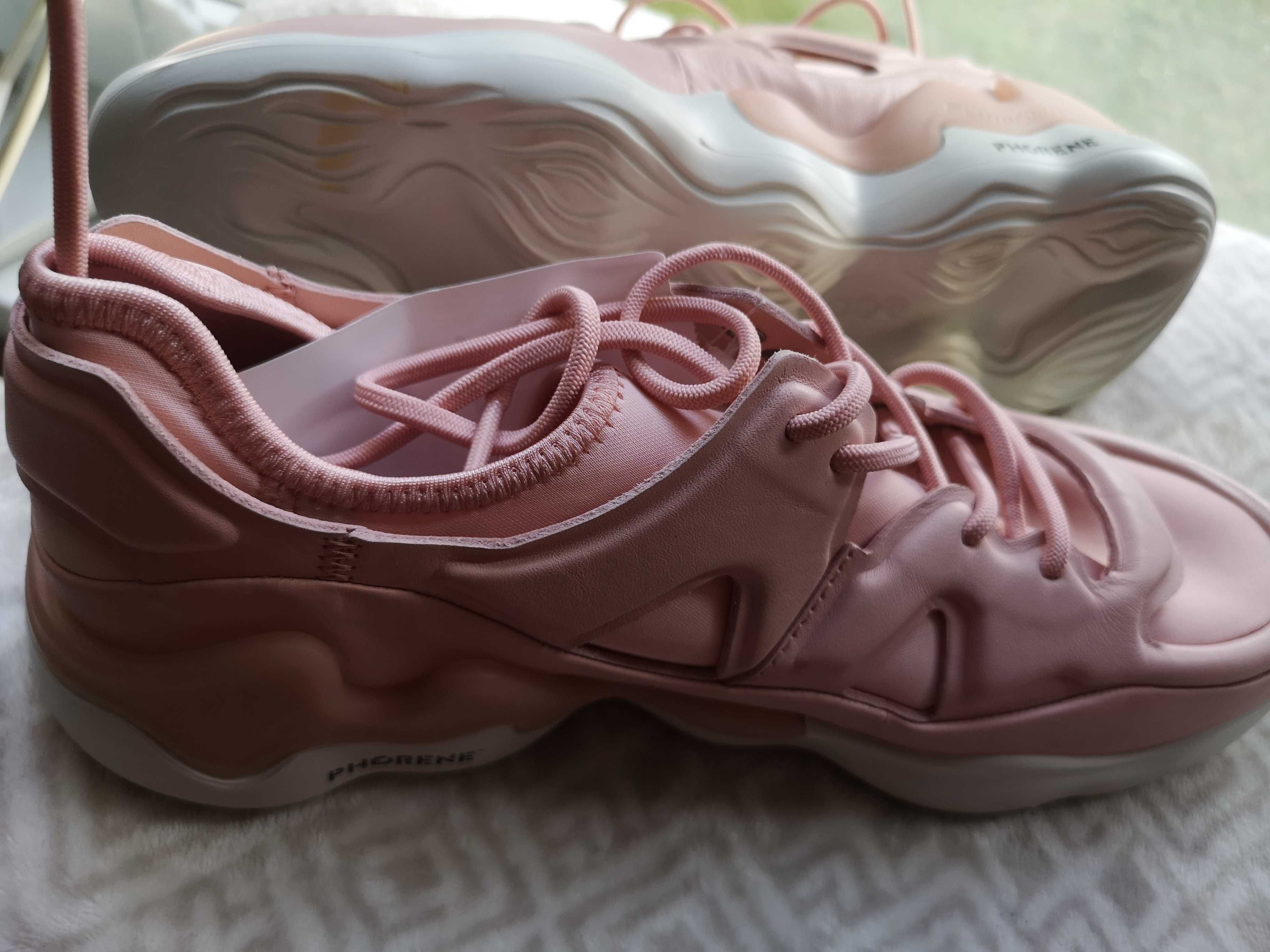 Ecco Phorene Sneakersy. Ultra lekkie, skóra naturalna, roz.41 jak Nike