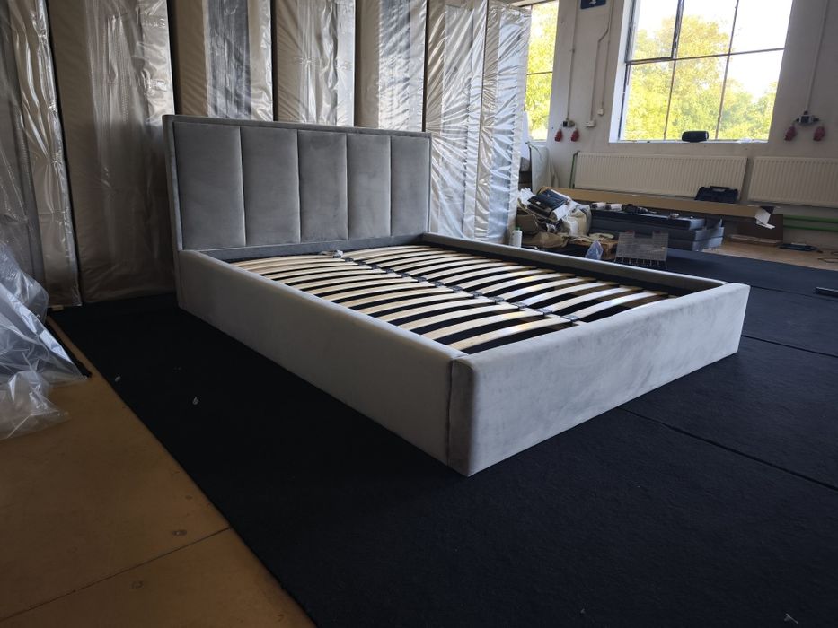 Łóżko 160x200 •  stelaż drewniany • nowe •