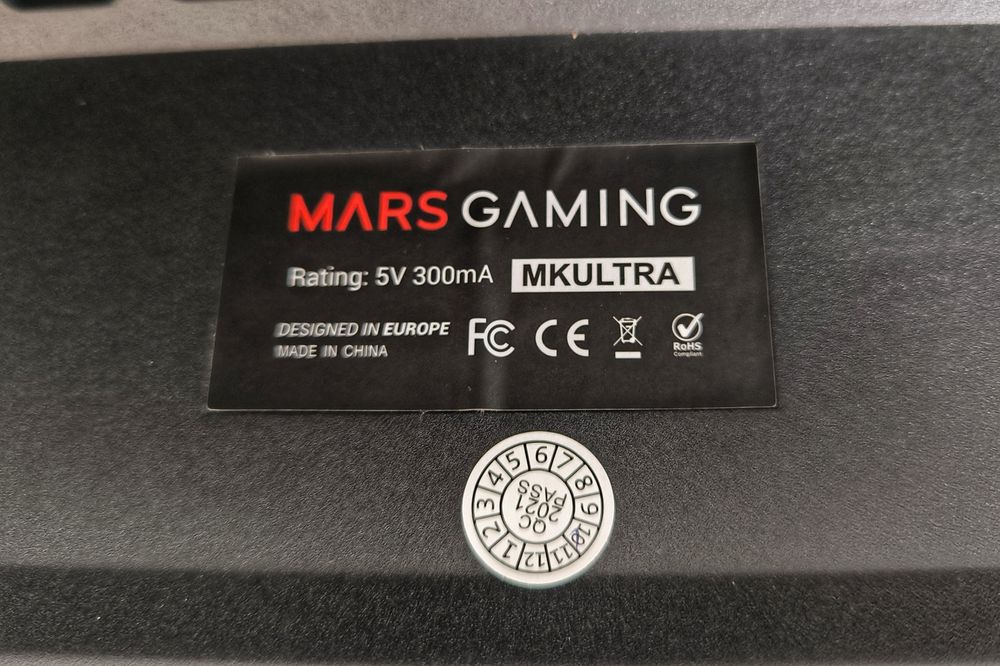 Teclado Mecânico Mars MKULTRA