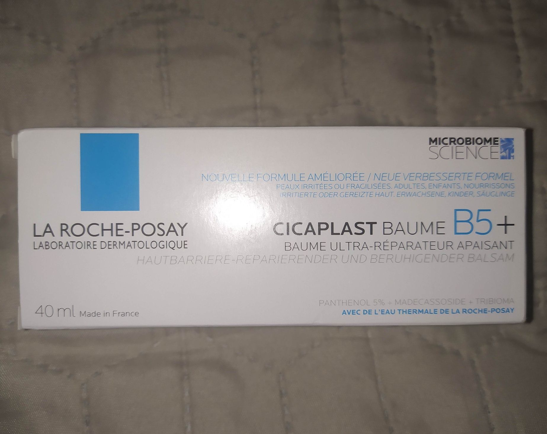 Новый Бальзам мицелярна пенка La Roche-Posay Cicaplast Baume B5+ 40мл