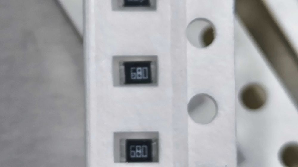 Resistências SMD 0805 5% vários valores ohms componente eletrônico ohm
