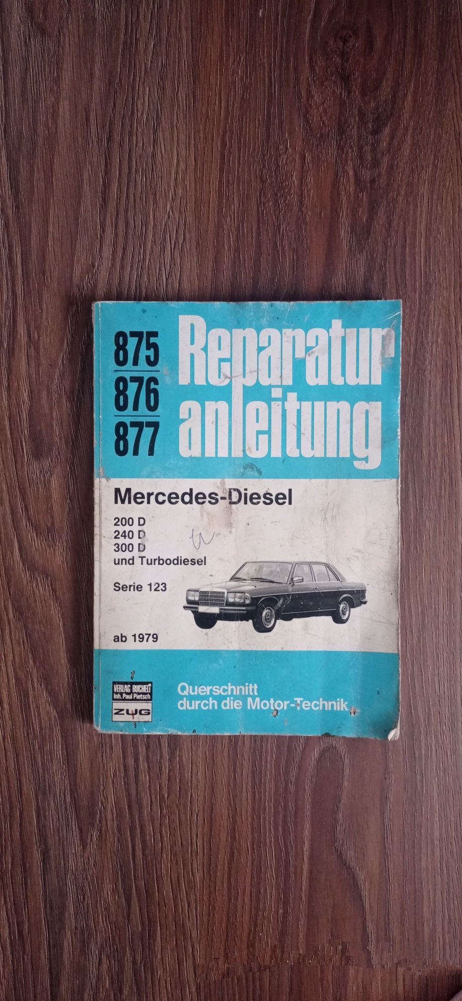 Książka napraw Mercedes - Diesel