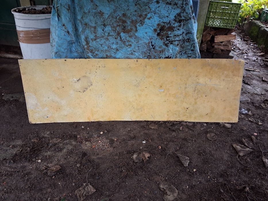 Chapa com publicidade