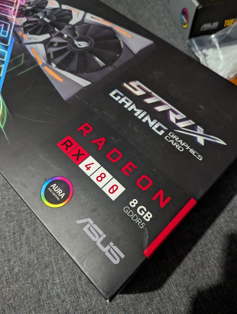 Відеокарта Asus ROG Strix RX480 8GB