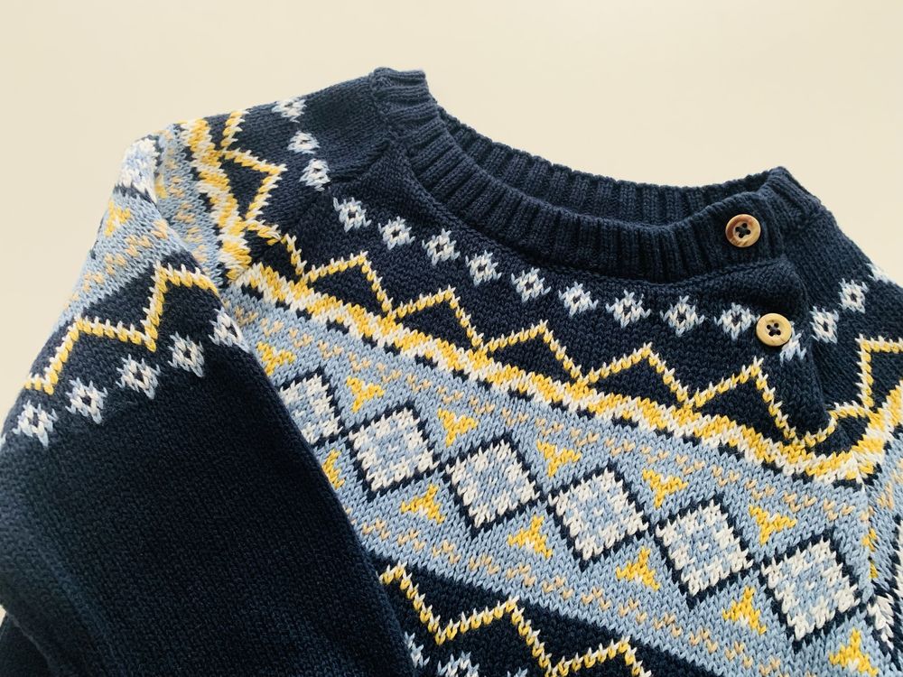 Sweter r. 74 zima SUPER święta NOWY