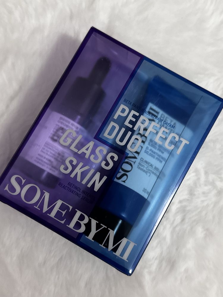 zestaw some by mi retinol + krem panthenol