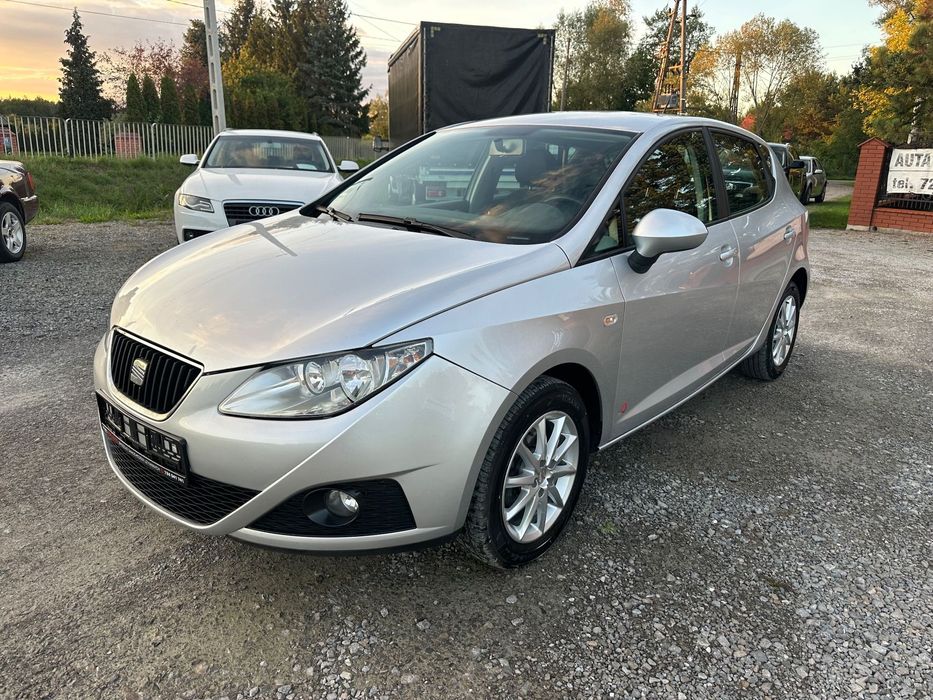 Seat Ibiza 1.4 MPI 86km 2011 159tyskm Klima Alu Tempomat NOWE SPRZĘGŁO