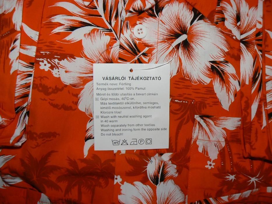 Koszula Hawajska w kwiaty NOWA ! Odbiór WARSZAWA