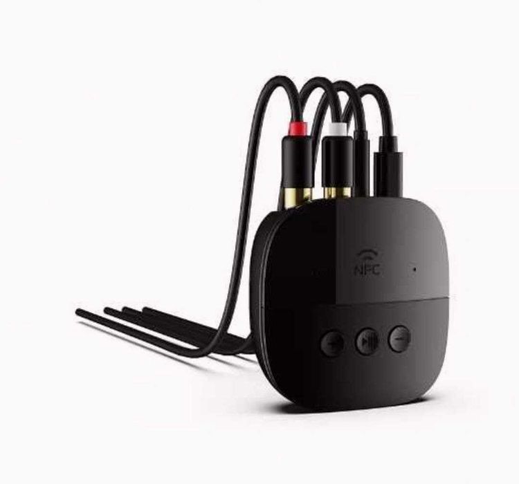Bluetooth 5.2 NFC-ресивер с RCA для авто