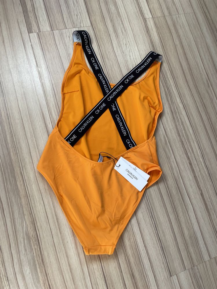 Calvin Klein / intensive orange / kostium/strój kąpielowy / M / nowy