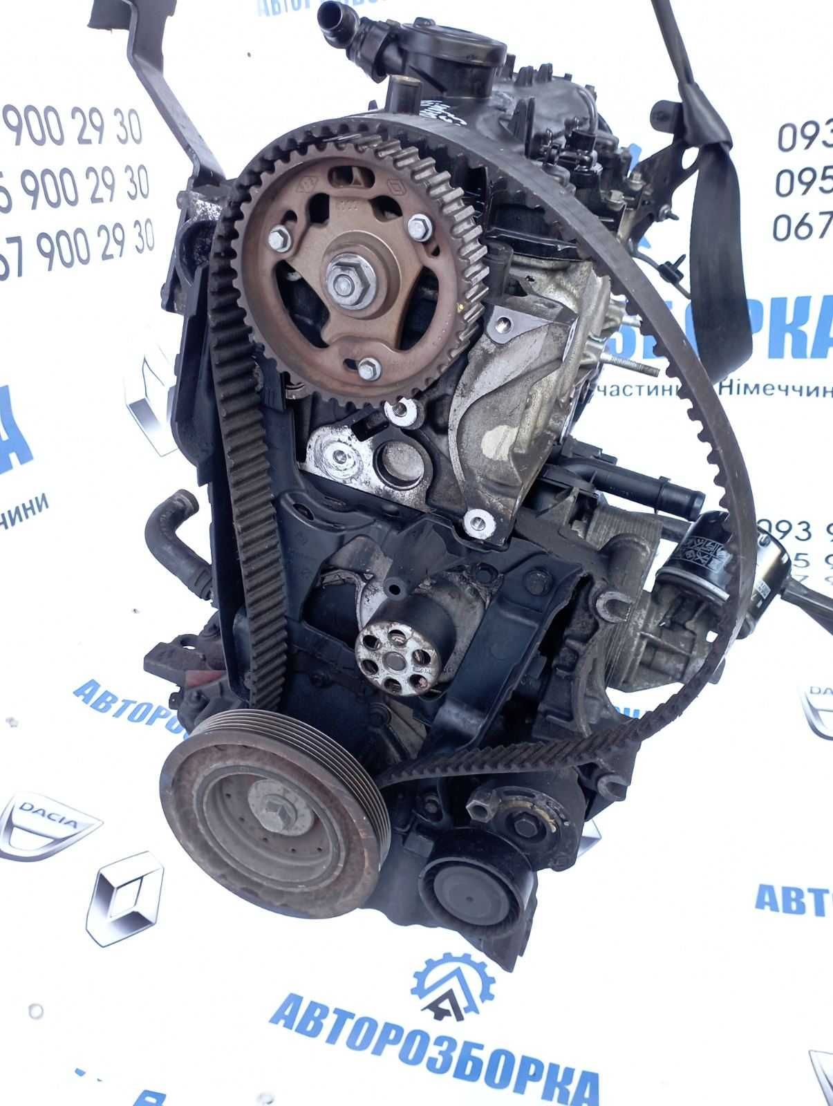 Двигатель K9K 834 (1,5 DCI 8V 66КВт) Renault MEGANE 3 2009-2013