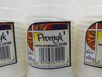 60 sztuk Wklad caloroczny do zniczy Promyk 1/44h