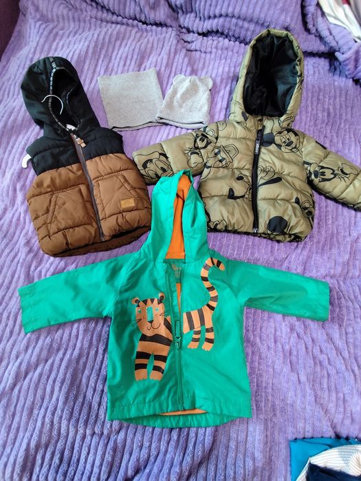 Лот курток на хлопчика 74-80 розмір