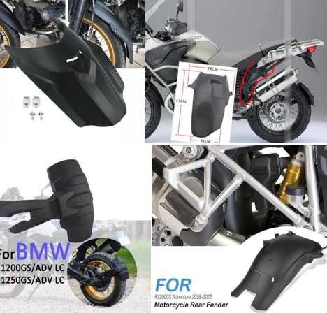 Extensões de guarda lamas  BMW r1200/1250 gs/a