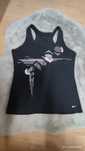 Czarny top Nike fit damska