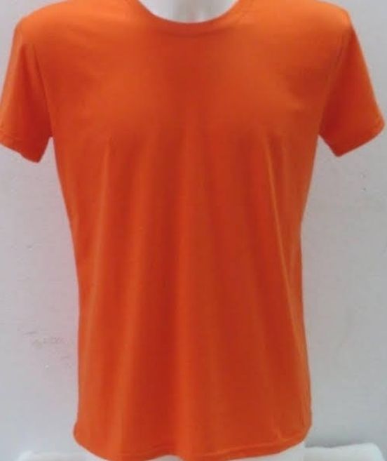 t-shirt orange koszulka z krótkim rękawem rm