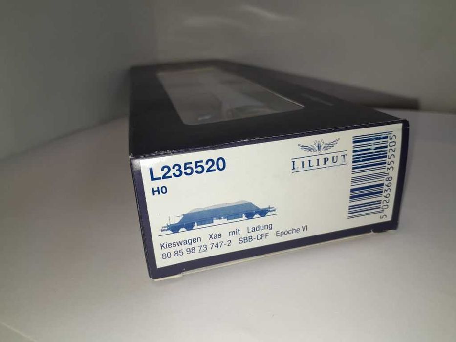 Вагон хопер 4-вісний. Liliput L235520. Залізниця Пико. Piko НО 1:87