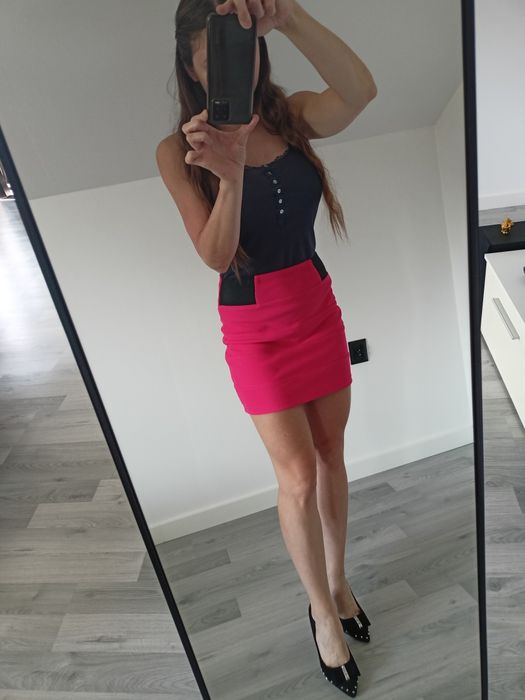 Spódnica krótka mini bandażowa tuba M