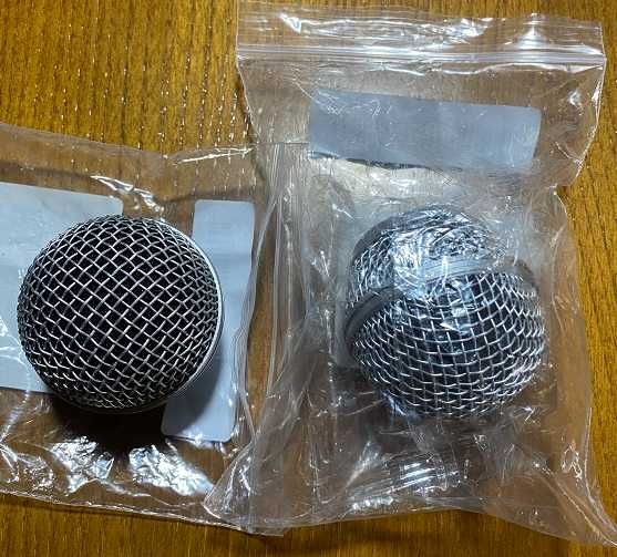 Cabeças de substituição para microfones = 2 unidades