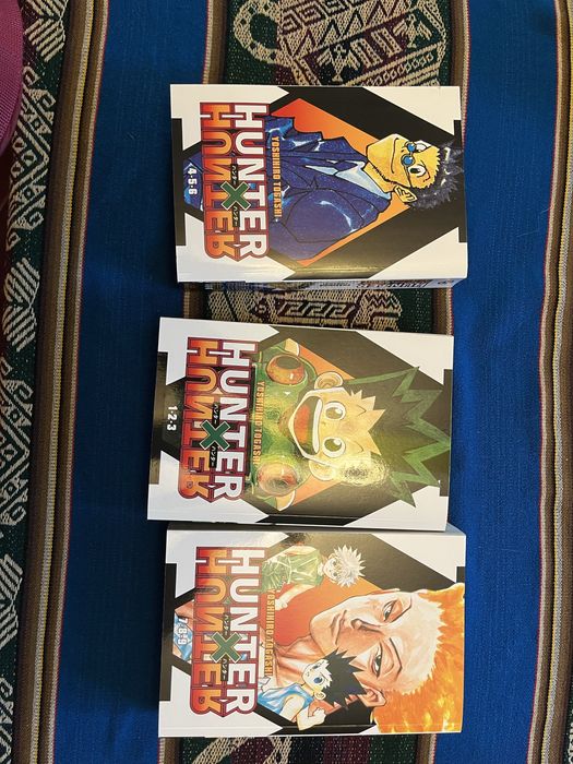 Hunter x Hunter 3-in-1 edition nowe nieczytane po angielsku manga