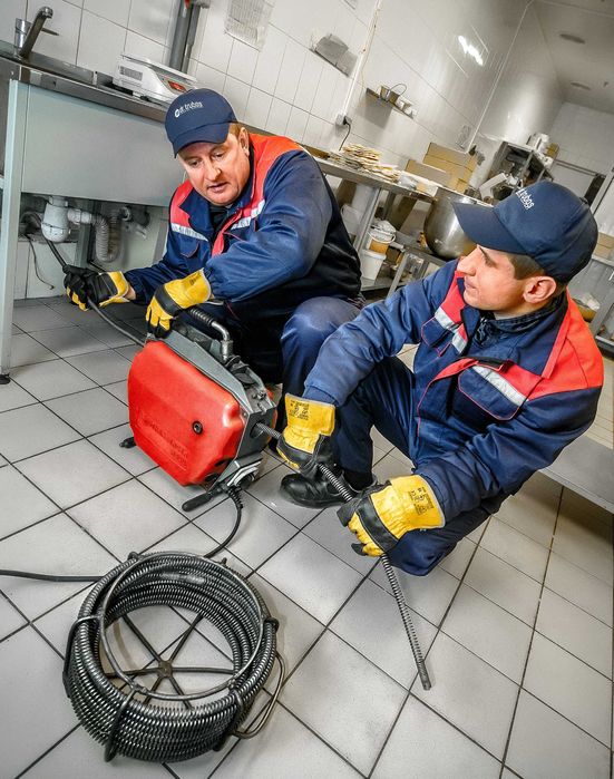 Прочищення, чистка, гідропрочистка каналізації  Сантехнік