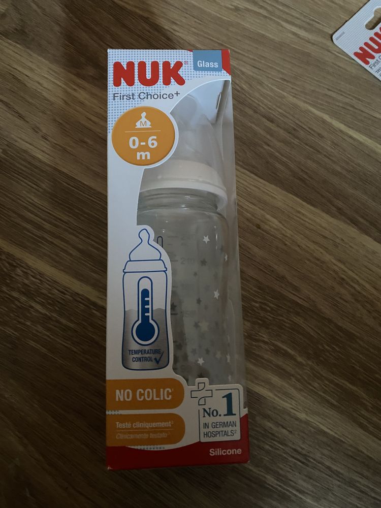 Новая бутылка стекло Nuk