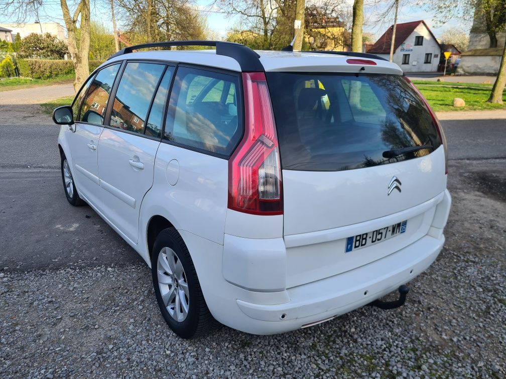 Citroen C4 Grand Picasso 1.6 Lift Led 7 Osób Hak Czujniki Isofix