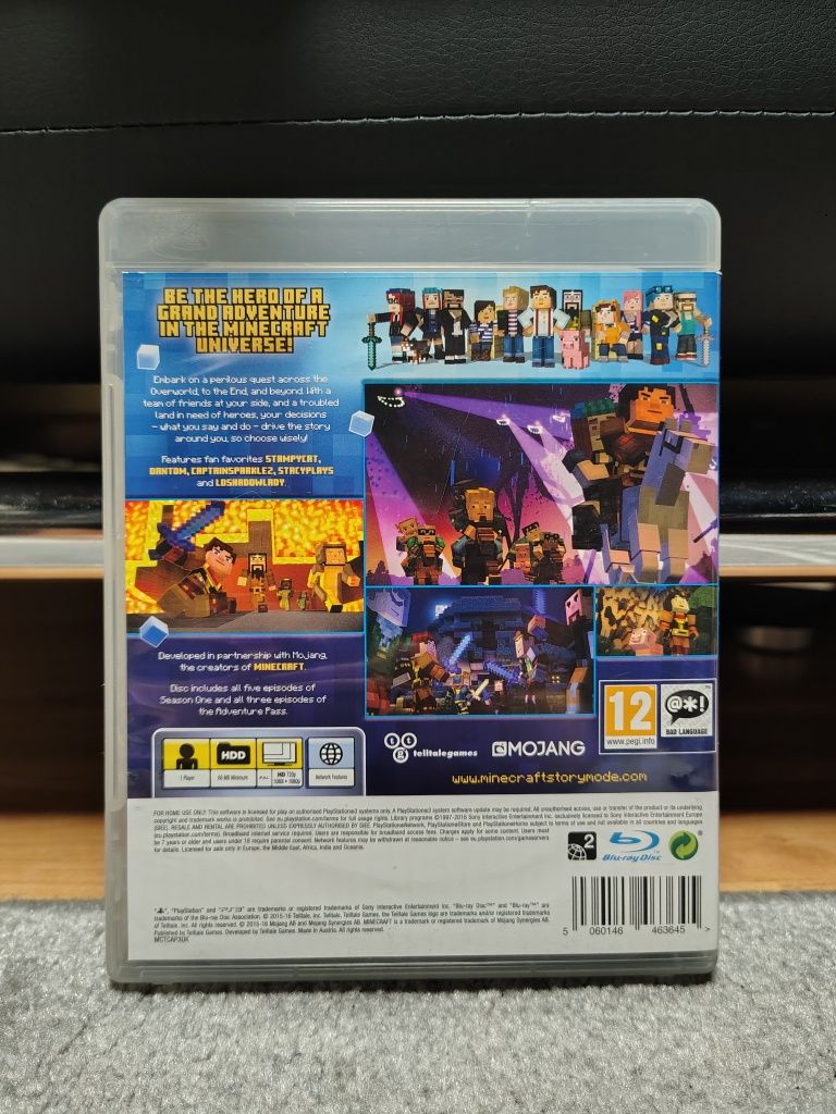 Minecraft Story Mode Complete Adventure - PS3