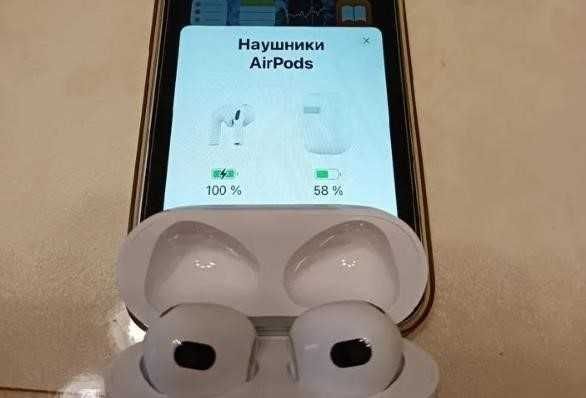 Безпровідні Навушники Преміум якості аірподс 3 Full 1в1