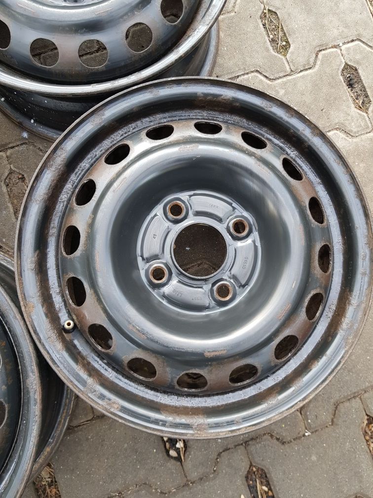 4x Komplet felg stalowych Honda Acord 6x15 ET60 4x114,3 Piasta 64,1